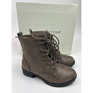 Sun + Stone Frankie Brown Combat Boots Size‎ 11 M